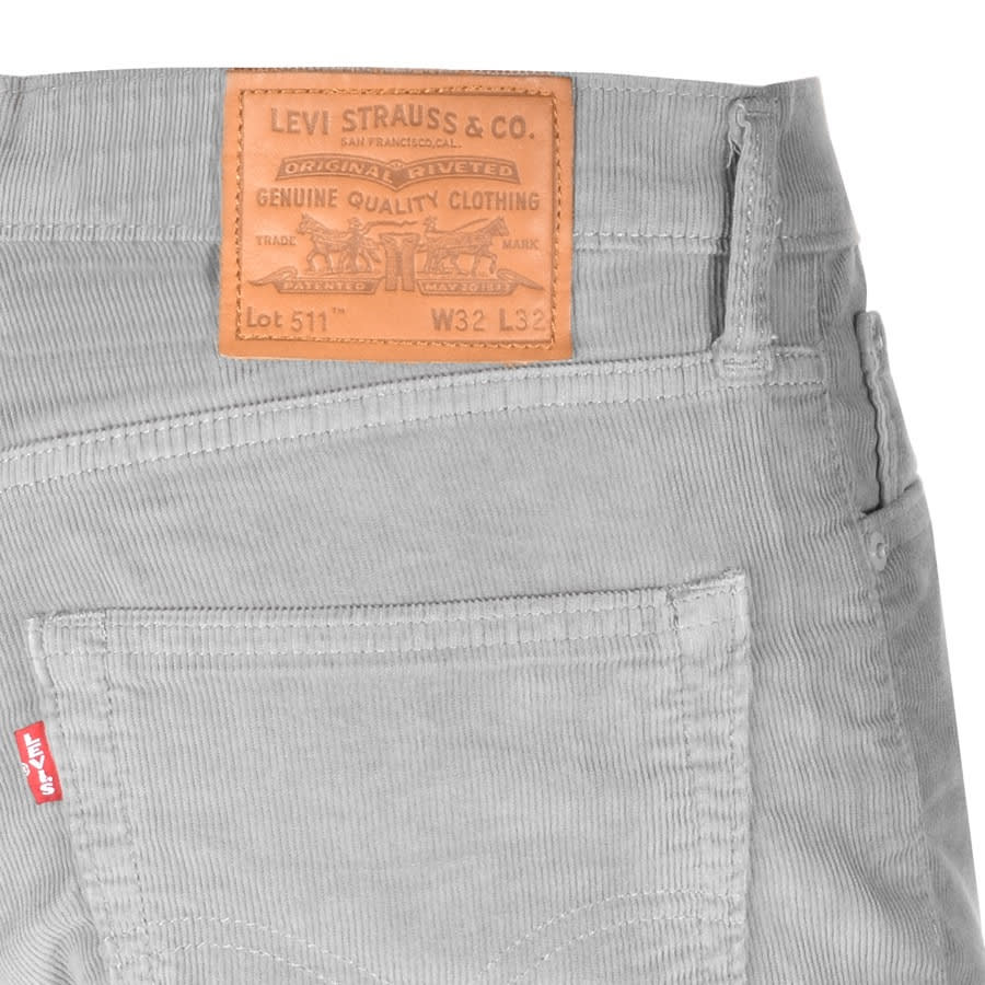 Alternative Image for ProductLevis 511 Corduroy Slim Fit Jeans Grey3
